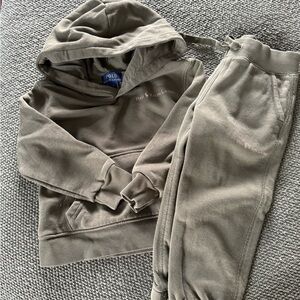 Polo by Ralph Lauren Kids Olive Jogger Set